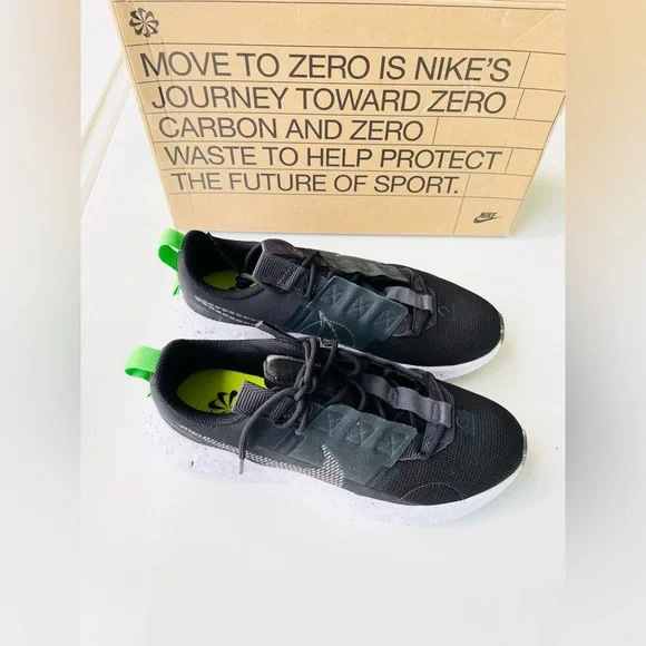 NIB wmns Nke Crater Impact, black off noir, sz 8, orig $155 - Picture 6 of 16